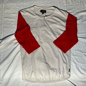 3/4 Length Color-block Raglan